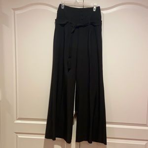 Wet seal pant wide leg trousers paper bag